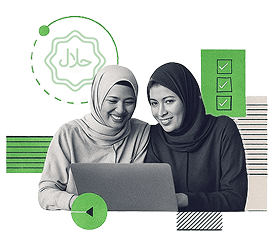 Pelanggan dibimbing dalam pendampingan proses sertifikasi halal LPPOM hingga lulus audit resmi dari BPJPH